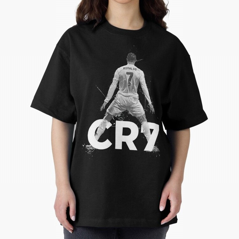 Cristiano Ronaldo Oversized T-Shirt Join FIFA World Cup 2026 Group Stage Spirit, Driven by Portugal, Spain and Germany, Mbappe, Stadium Memories, Football Loyalty, International Chants and Championship Tradition; Made for Die Hard Supporters,
