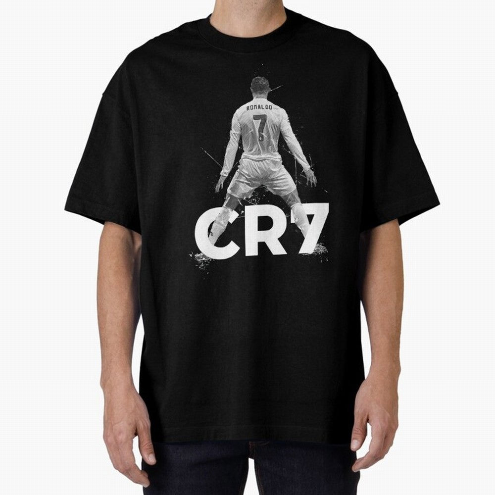 Cristiano Ronaldo Oversized T-Shirt Join FIFA World Cup 2026 Group Stage Spirit, Driven by Portugal, Spain and Germany, Mbappe, Stadium Memories, Football Loyalty, International Chants and Championship Tradition; Made for Die Hard Supporters,