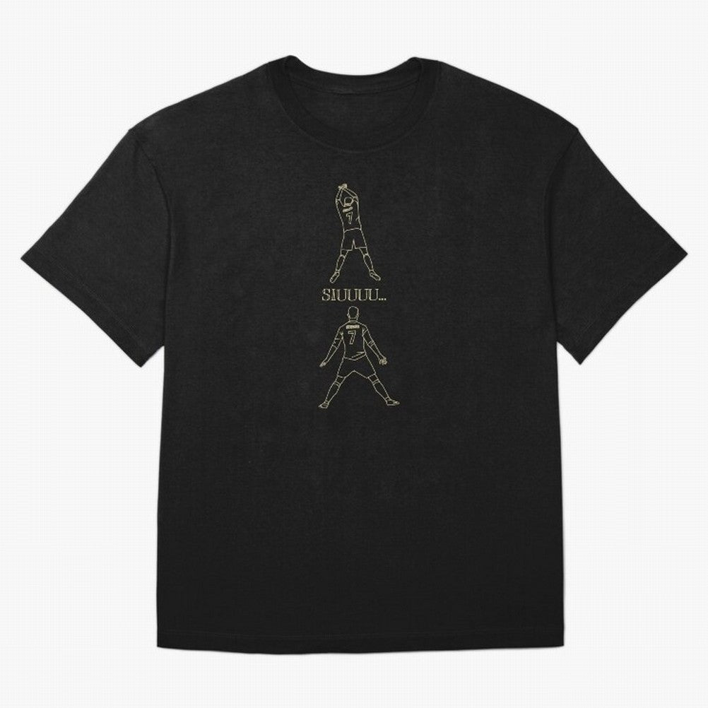 Cristiano Ronaldo siuuu Oversized T-Shirt Spotlight FIFA World Cup 2026 Spirit, Filled with England and Germany, CR7, Retro Football Energy, Iconic Rivalries, Trophy Chase Drama and Stadium Atmosphere; Perfect for Supporters Who Want Bold Football