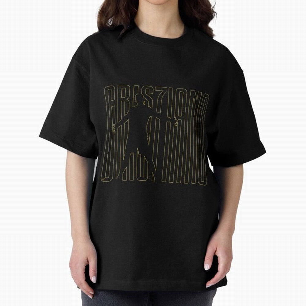 Maglia Cristiano Ronaldo Oversized T-Shirt Keep Football History Alive during FIFA World Cup 2026 for Fans of CR7 and Messi and Argentina, Bringing Worldwide Fan Energy, Dramatic Goals, Stadium Lights and Championship Celebrations; Great for