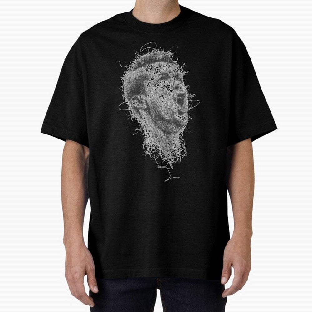 Painting Ronaldo Art Oversized T-Shirt Honor FIFA World Cup 2026 USA Canada Mexico Filled with Neymar, Haaland and Cristiano Ronaldo, England and Germany Energy, Goal Celebration Energy, Supporter Heritage, Football Icons and Worldwide Tournament