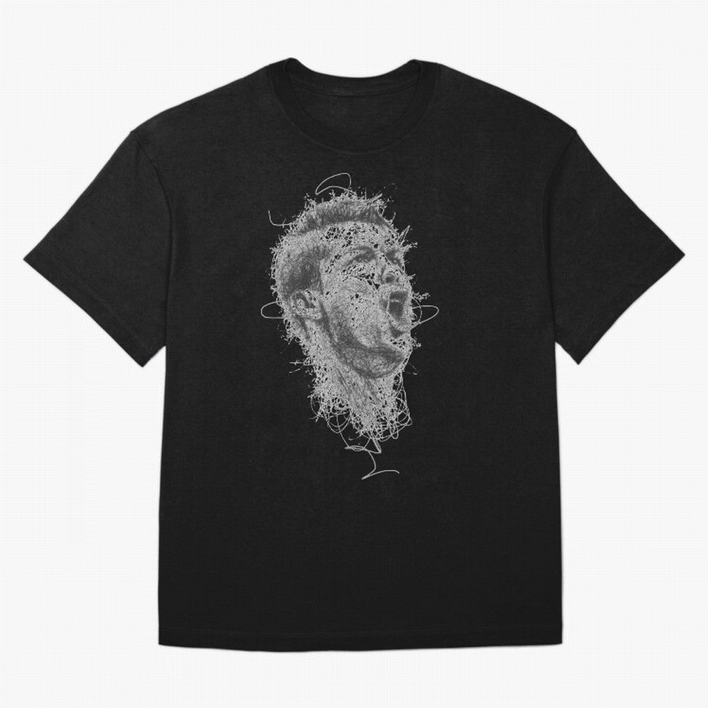 Painting Ronaldo Art Oversized T-Shirt Honor FIFA World Cup 2026 USA Canada Mexico Filled with Neymar, Haaland and Cristiano Ronaldo, England and Germany Energy, Goal Celebration Energy, Supporter Heritage, Football Icons and Worldwide Tournament
