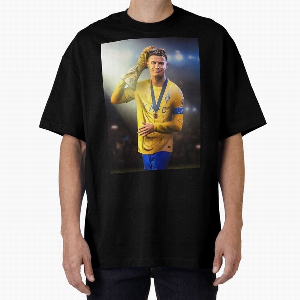 Cristiano Ronaldo Oversized T-Shirt Refresh Match Day Hype around FIFA World Cup 2026, CR7, Argentina and Brazil, Stadium Memories, Football Loyalty, International Chants and Championship Tradition; Built for Supporters Chasing Trophy Dreams, Final