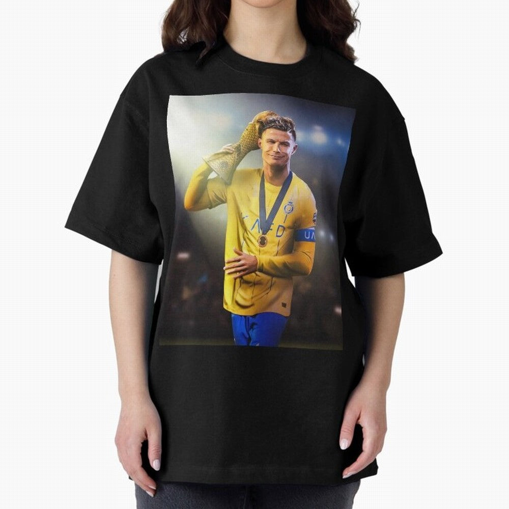 Cristiano Ronaldo Oversized T-Shirt Refresh Match Day Hype around FIFA World Cup 2026, CR7, Argentina and Brazil, Stadium Memories, Football Loyalty, International Chants and Championship Tradition; Built for Supporters Chasing Trophy Dreams, Final