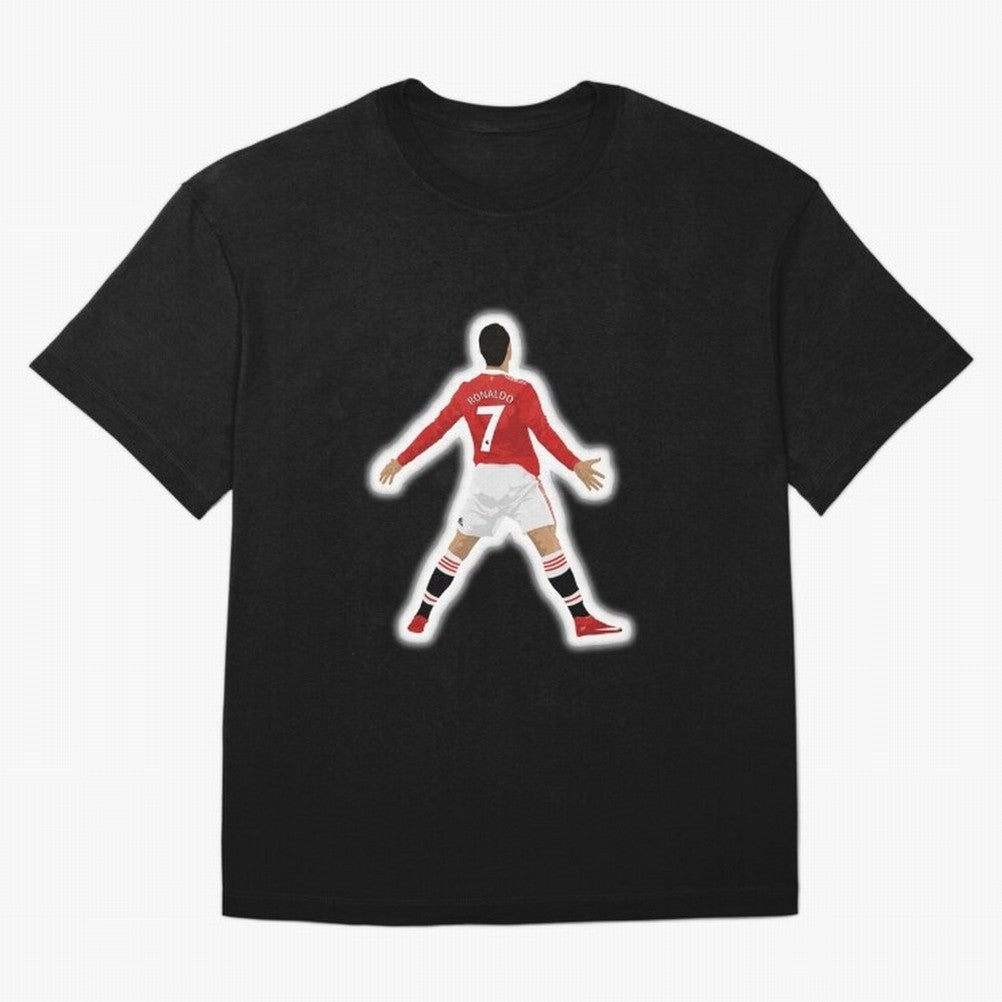 Art Cristiano Ronaldo Oversized T-Shirt Bring Global Tournament Vibes to FIFA World Cup 2026 Group Stage Featuring Haaland, Argentina, France and Brazil Energy, Supporter Pride, Iconic Celebrations, Legendary Names and Global Match Day Energy;