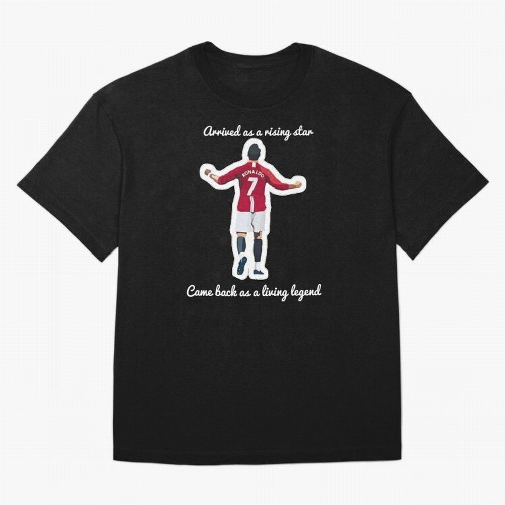 Cristiano Ronaldo Manchester United Siu Siuuu MUFC Oversized T-Shirt Mark FIFA World Cup 2026 Celebrating CR7, Argentina and Brazil Energy, Stadium Chants, National Pride, Trophy Dreams and Unforgettable Football Memories; Great for Watch Parties,