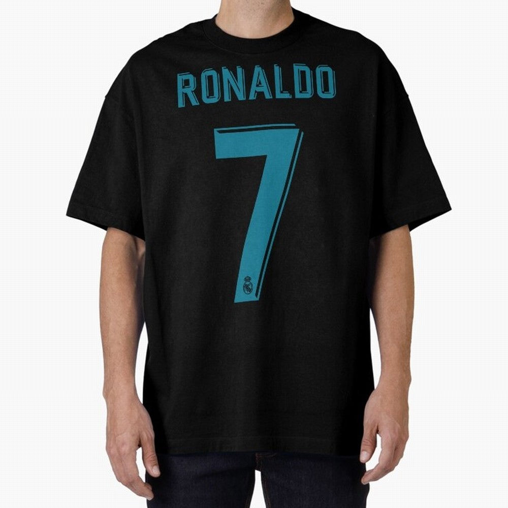 Cristiano Ronaldo 2018 Oversized T-Shirt Remember Iconic Moments from Match Day Hype around FIFA World Cup 2026 Group Stage, Cristiano Ronaldo, Argentina and Brazil, Football Festival Excitement, Trophy Ambitions, Country Rivalries and Star Player