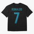 Cristiano Ronaldo 2018 Oversized T-Shirt Remember Iconic Moments from Match Day Hype around FIFA World Cup 2026 Group Stage, Cristiano Ronaldo, Argentina and Brazil, Football Festival Excitement, Trophy Ambitions, Country Rivalries and Star Player