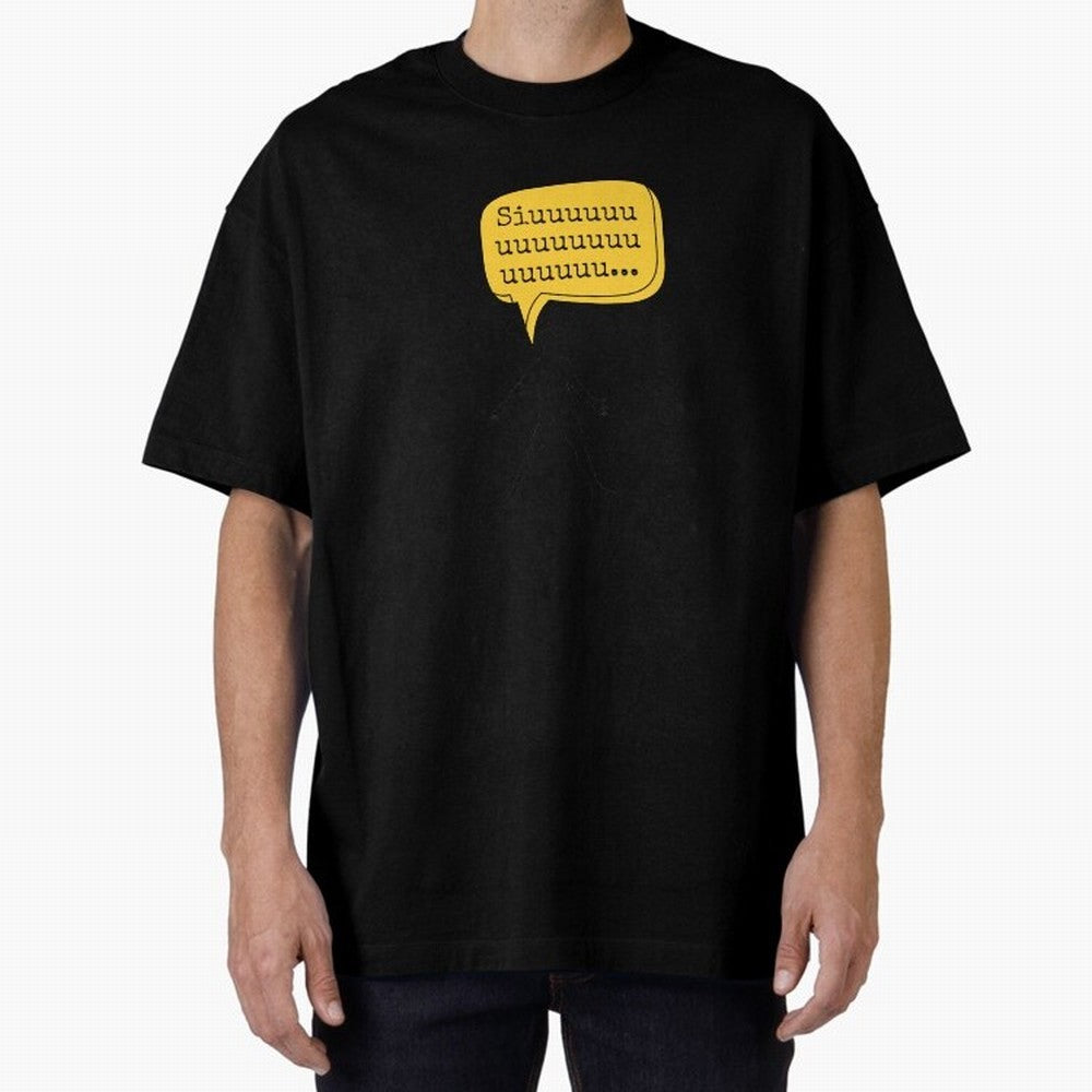 Siuuu cristiano ronaldo CR7 Oversized T-Shirt Relive Legendary Nights from FIFA World Cup 2026 Group Stage Spirit, Made for Spain, Mbappe, Tournament Hype, Historic Matchups, Family Viewing Parties and Global Sports Pride; Ideal for Football Dads,