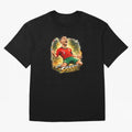 CR7 SIUUU Celebration Cartoon ¨C Legendary Football Goal Celebration Oversized T-Shirt Embrace Global Football Passion for FIFA World Cup 2026, Capturing Mbappe and Neymar, Brazil, Portugal and Argentina, Retro Football Energy, Iconic Rivalries,