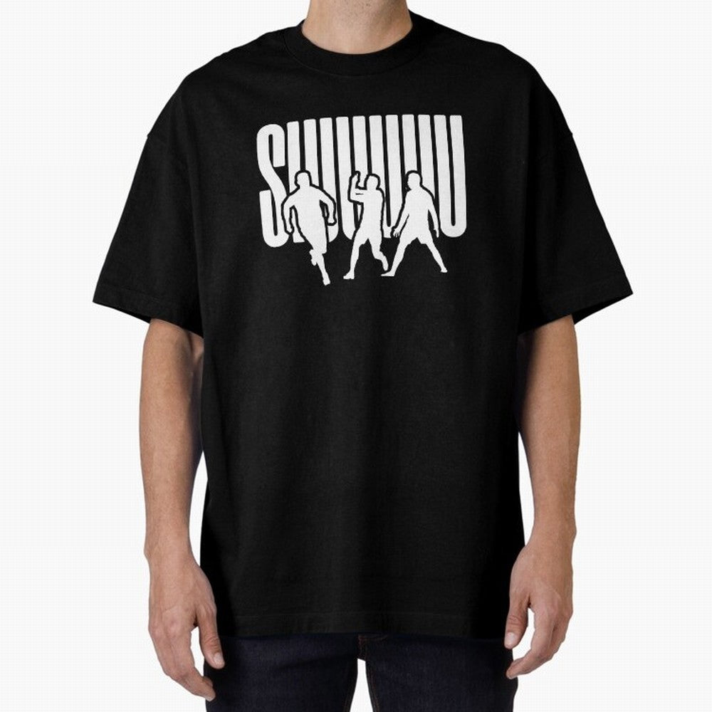 Siuuu Cristiano ronaldo suiii Oversized T-Shirt Show Championship Spirit for FIFA World Cup 2026 Spirit, Connected to Argentina and Brazil, Messi and Cristiano Ronaldo, Football Festival Excitement, Trophy Ambitions, Country Rivalries and Star