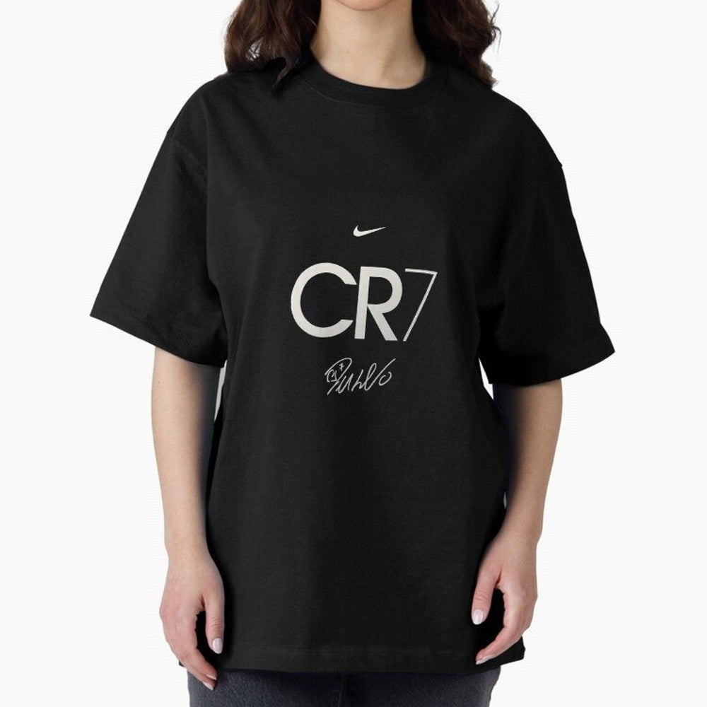 Cristiano Ronaldo Oversized T-Shirt Show Match Day Excitement for FIFA World Cup 2026 Group Stage Built around Messi, CR7 and Mbappe, Argentina Energy, Soccer Culture, Superstar Moments, National Team Dreams and Competitive Fire; Perfect for