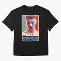 Cristiano Ronaldo Oversized T-Shirt Get Ready for FIFA World Cup 2026 USA Canada Mexico Centered on Mbappe and Neymar, England Energy, Fan Favorite Moments, National Team Passion, Big Match Drama and Soccer History; Ideal for Football Dads,