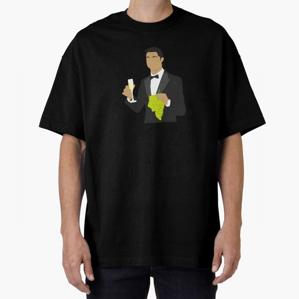 Cristiano Ronaldo living his best life Oversized T-Shirt Enjoy Global Football Passion for FIFA World Cup 2026 USA Canada Mexico, with Haaland, Brazil, Portugal and Argentina, Stadium Memories, Football Loyalty, International Chants and