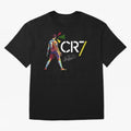 Cr7 Cristiano Ronaldo Signature Oversized T-Shirt Relive Legendary Nights from FIFA World Cup 2026 Group Stage Filled with Messi, CR7 and Mbappe, Netherlands Energy, Championship Spirit, Famous Goals, Roaring Crowds and International Football