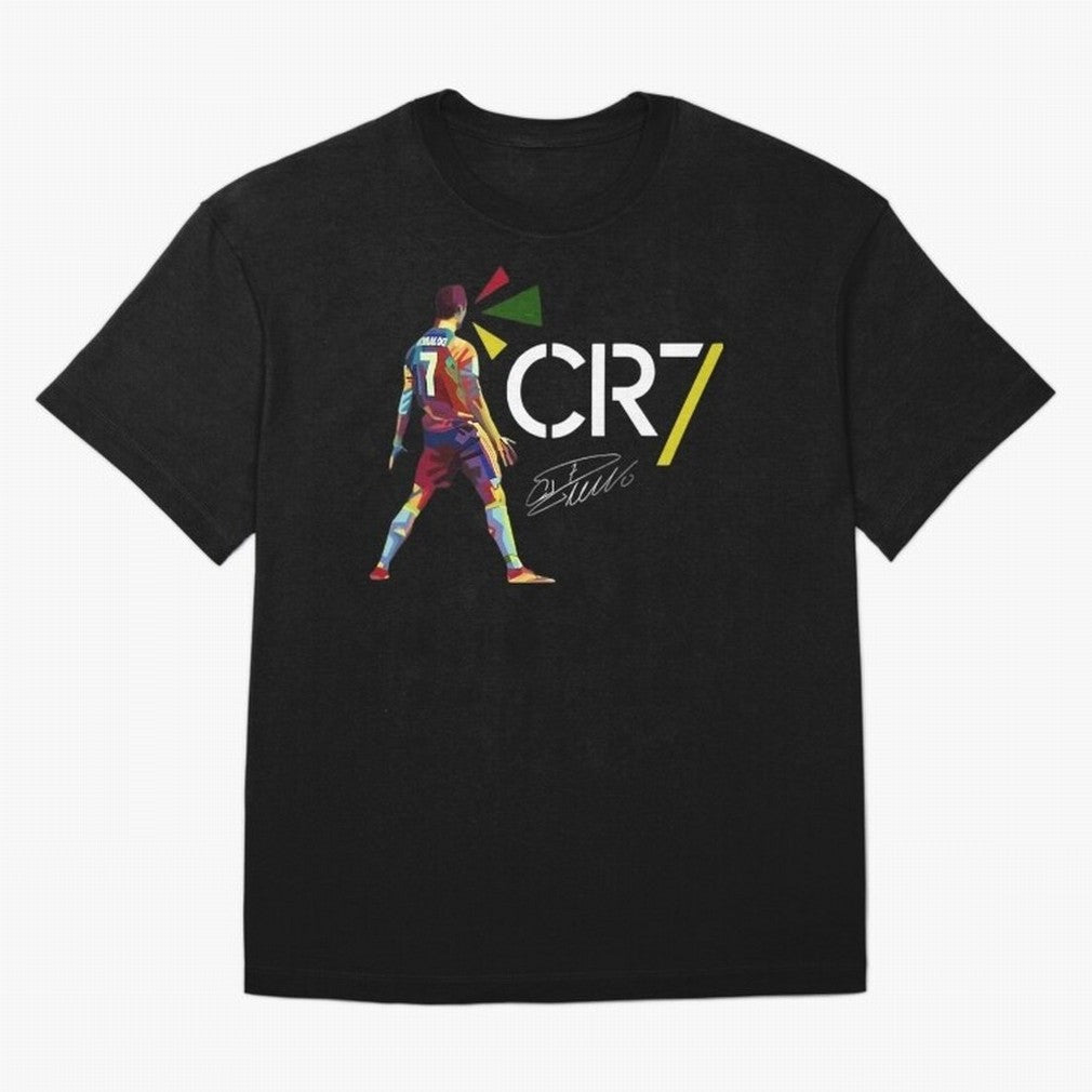 Cr7 Cristiano Ronaldo Signature Oversized T-Shirt Relive Legendary Nights from FIFA World Cup 2026 Group Stage Filled with Messi, CR7 and Mbappe, Netherlands Energy, Championship Spirit, Famous Goals, Roaring Crowds and International Football