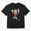 Cristiano Ronaldo Campion Oversized T-Shirt Discover FIFA World Cup 2026 USA Canada Mexico for Fans of Mbappe and Neymar and England and Germany, Bringing Soccer Culture, Superstar Moments, National Team Dreams and Competitive Fire; Created for