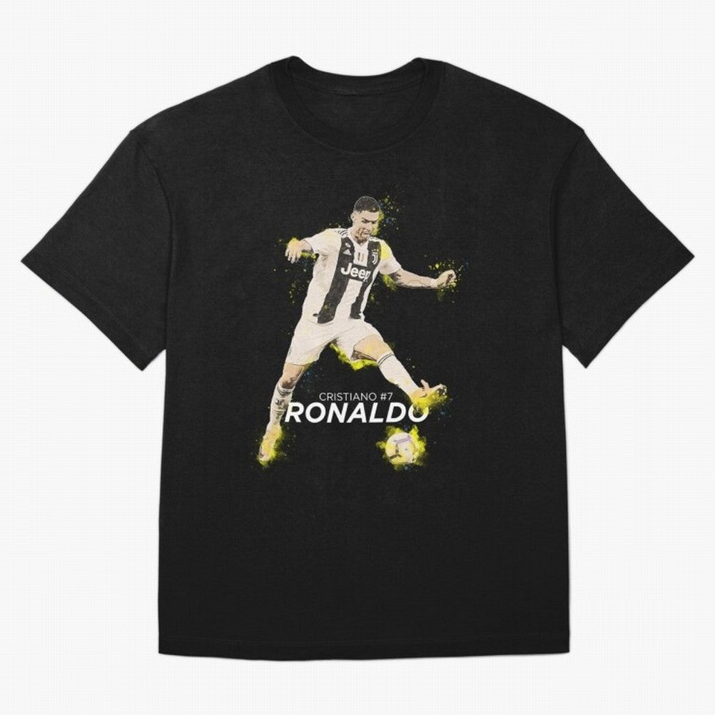 Cristiano Ronaldo Cristiano Ronaldo Oversized T-Shirt Join FIFA World Cup 2026 Group Stage Spirit, with England, France and Netherlands, Neymar, Haaland and Cristiano Ronaldo, Retro Football Energy, Iconic Rivalries, Trophy Chase Drama and Stadium