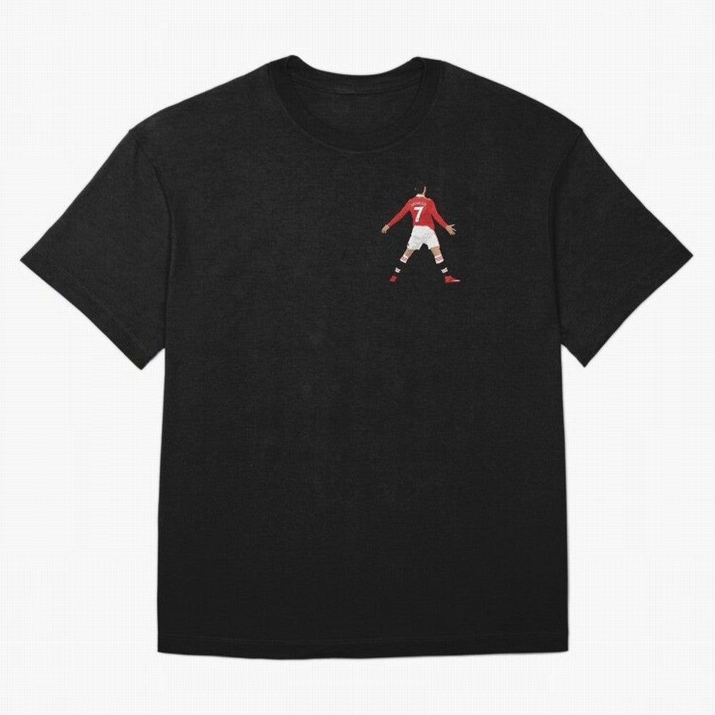Ronaldo CR7 - Manchester Unided Oversized T-Shirt Celebrate Global Passion for FIFA World Cup 2026 Filled with Haaland, Portugal, Spain and Germany Energy, Global Supporter Spirit, Legendary Goals, National Colors and Tournament Celebration; Ideal