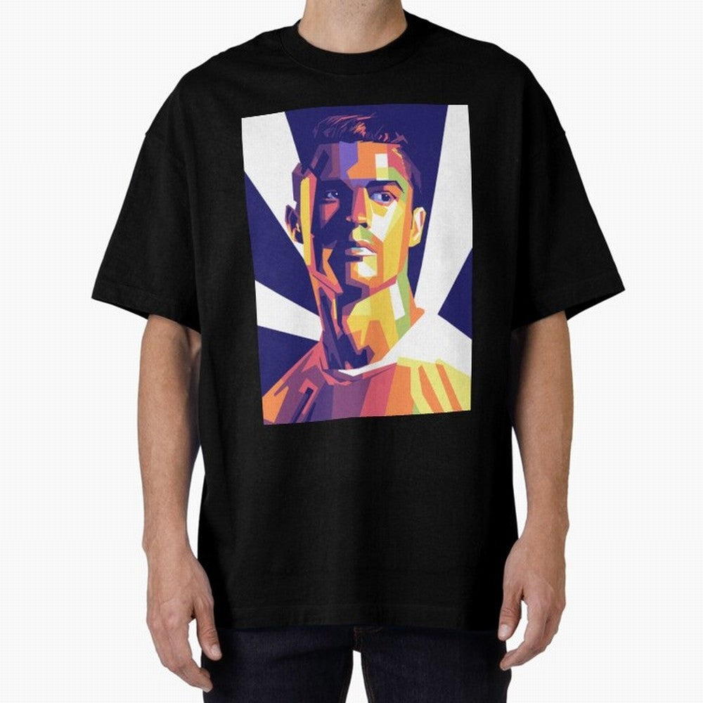 Cristiano Ronaldo cristiano ronaldo Oversized T-Shirt Honor Football Greatness during Global Football Passion for FIFA World Cup 2026, Made for Mbappe and Neymar, Portugal, Stadium Chants, National Pride, Trophy Dreams and Unforgettable Football