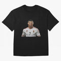 Sticker Ronaldo 2024 Oversized T-Shirt Honor the Beautiful Game during Match Day Hype around FIFA World Cup 2026, Mbappe and Neymar, Brazil, Supporter Pride, Iconic Celebrations, Legendary Names and Global Match Day Energy; Perfect for Supporters