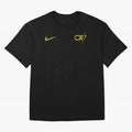 Cristiano Ronaldo Gold Edition Oversized T-Shirt Celebrate the Stars of FIFA World Cup 2026 USA Canada Mexico Spirit, Made for Brazil, Messi and Cristiano Ronaldo, Fan Favorite Moments, National Team Passion, Big Match Drama and Soccer History;