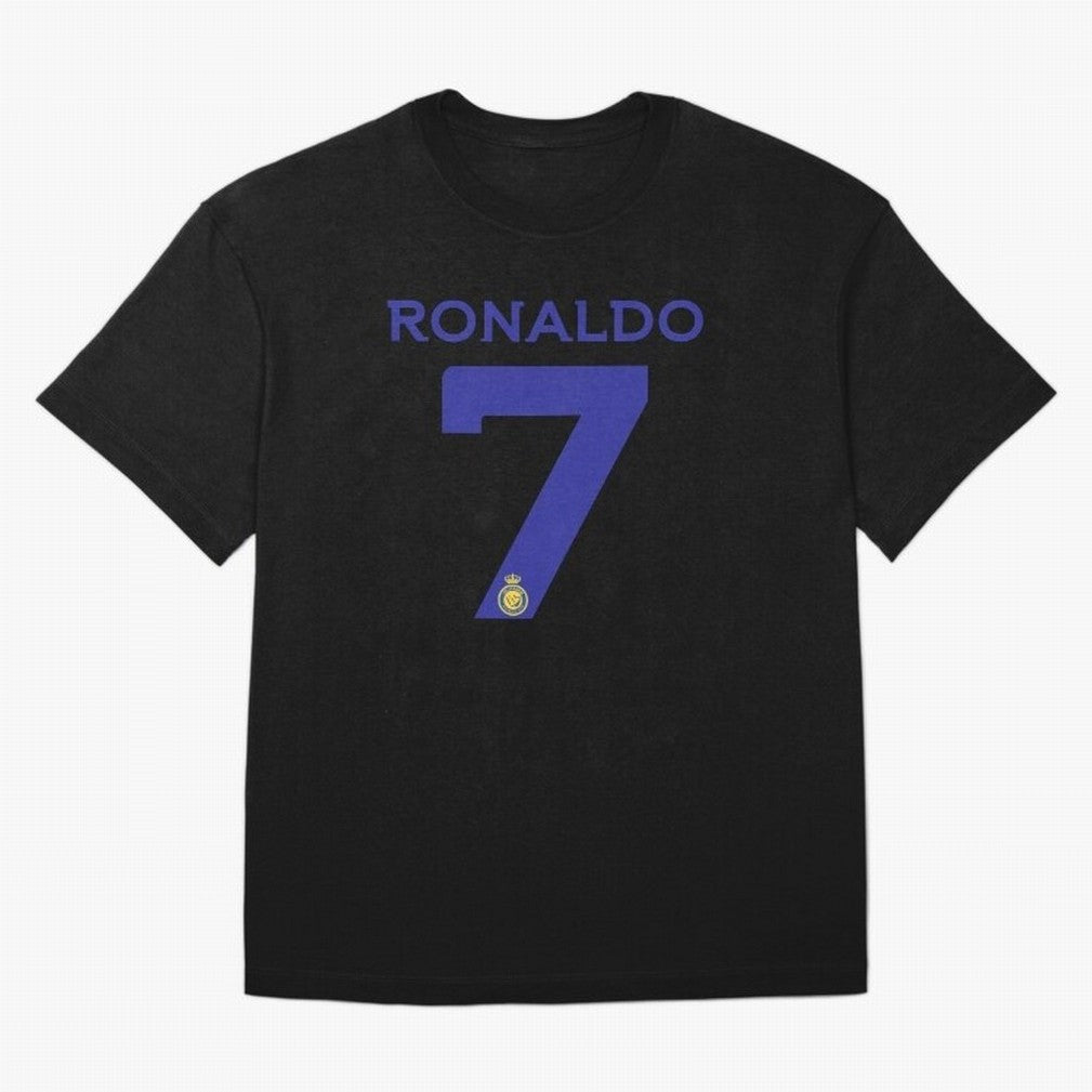 Ronaldo 7 Al-Nassr Football Club - Oversized T-Shirt Enjoy the Biggest Football Party of Match Day Hype around FIFA World Cup 2026, Mbappe and Neymar, Brazil, Match Day Excitement, Supporter Culture, Golden Goals and Global Football Passion; Great
