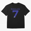 Ronaldo 7 Al-Nassr Football Club - Oversized T-Shirt Enjoy the Biggest Football Party of Match Day Hype around FIFA World Cup 2026, Mbappe and Neymar, Brazil, Match Day Excitement, Supporter Culture, Golden Goals and Global Football Passion; Great