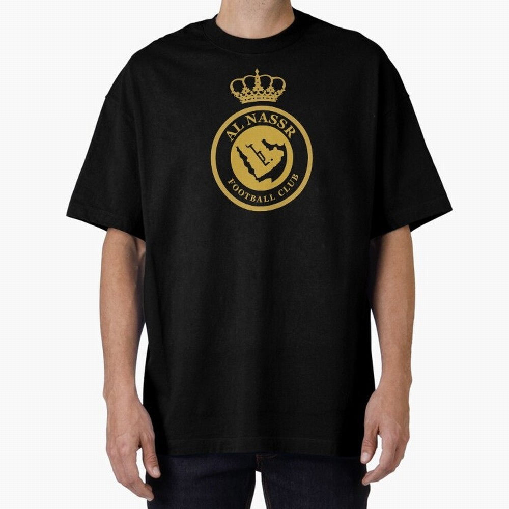 Al-Nassr Football Club - Oversized T-Shirt Bring Stadium Energy to FIFA World Cup 2026 Inspired by Neymar, Haaland and Cristiano Ronaldo, England, France and Netherlands Energy, Champion Mindset, Group Stage Buzz, Knockout Tension and Passionate