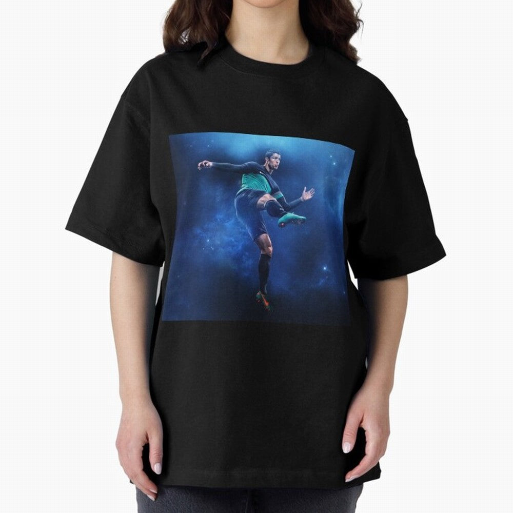 cristiano ronaldo #005 Oversized T-Shirt Bring a Vintage Feel to Global Football Passion for FIFA World Cup 2026, Highlighting Haaland, Spain, Game Day Rituals, Football Legends, Country Pride and the Road to the Final; Created for Match Day