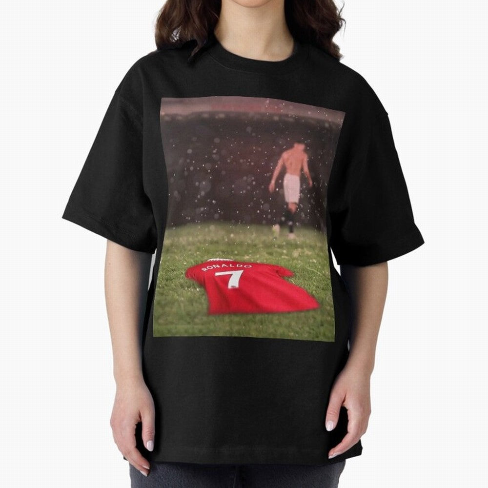 Cristiano Ronaldo Oversized T-Shirt Back Your Heroes with the FIFA World Cup 2026 Group Stage Journey through Cristiano Ronaldo, Haaland and CR7 Highlights, France Pride, Soccer Culture, Superstar Moments, National Team Dreams and Competitive Fire;