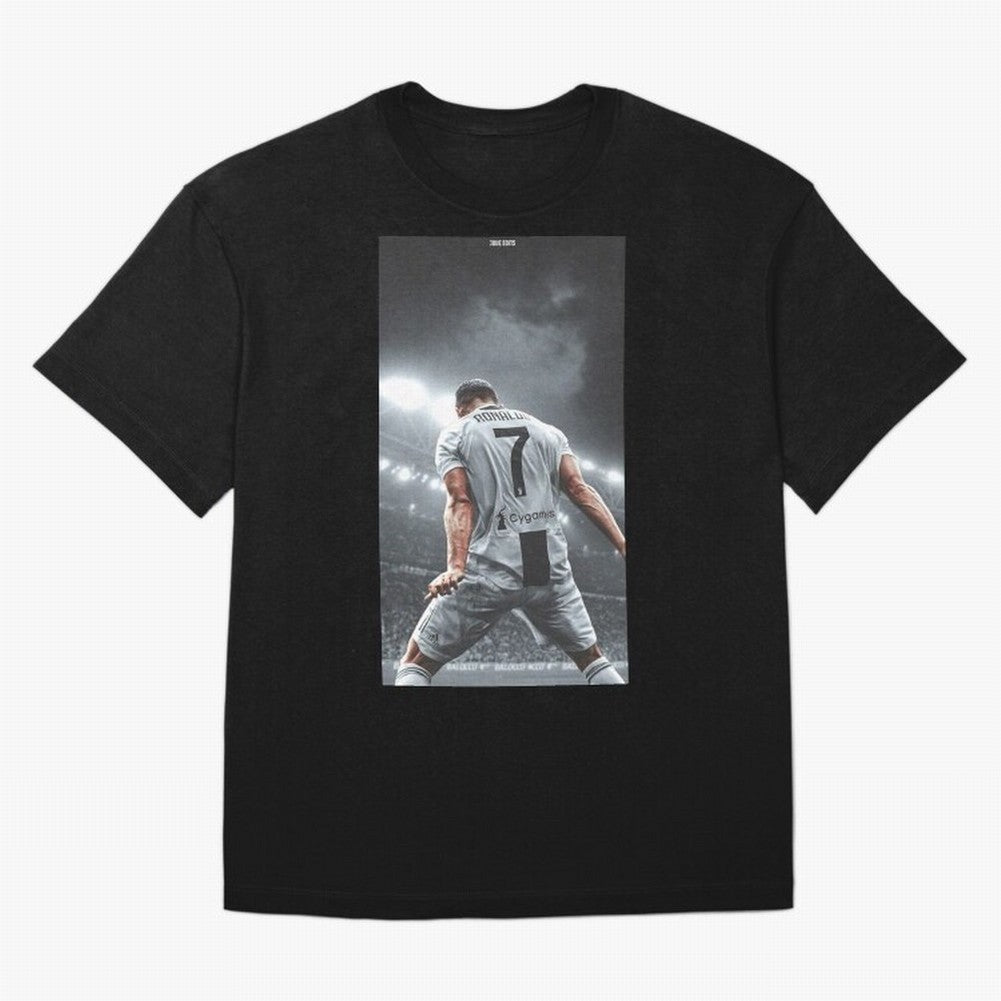 Cristiano Ronaldo Fantastic Oversized T-Shirt Cheer through Every Moment of Global Football Passion for FIFA World Cup 2026, Celebrating Neymar, Haaland and Cristiano Ronaldo, England and Germany, Global Supporter Spirit, Legendary Goals, National