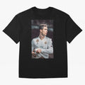 Cr7 Oversized T-Shirt Back Your Heroes with Match Day Hype around FIFA World Cup 2026 USA Canada Mexico, Mbappe, Portugal, Spain and Germany, Global Supporter Spirit, Legendary Goals, National Colors and Tournament Celebration; Great for Watch