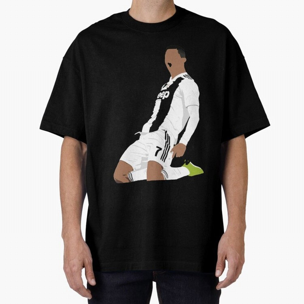 Cristiano Ronaldo Cristiano Ronaldo Oversized T-Shirt Bring Retro Soccer Energy to FIFA World Cup 2026 Group Stage for Fans of Haaland and Mbappe and Argentina, Bringing Worldwide Fan Energy, Dramatic Goals, Stadium Lights and Championship