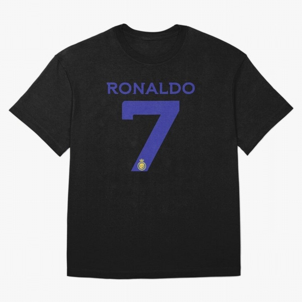 Ronaldo 7 Al-Nassr Football Club - Oversized T-Shirt Turn Every Weekend Toward FIFA World Cup 2026 Group Stage Spirit, Featuring England and Germany, Cristiano Ronaldo, Haaland and CR7, Classic Soccer Heritage, Championship Pressure, Fan Loyalty