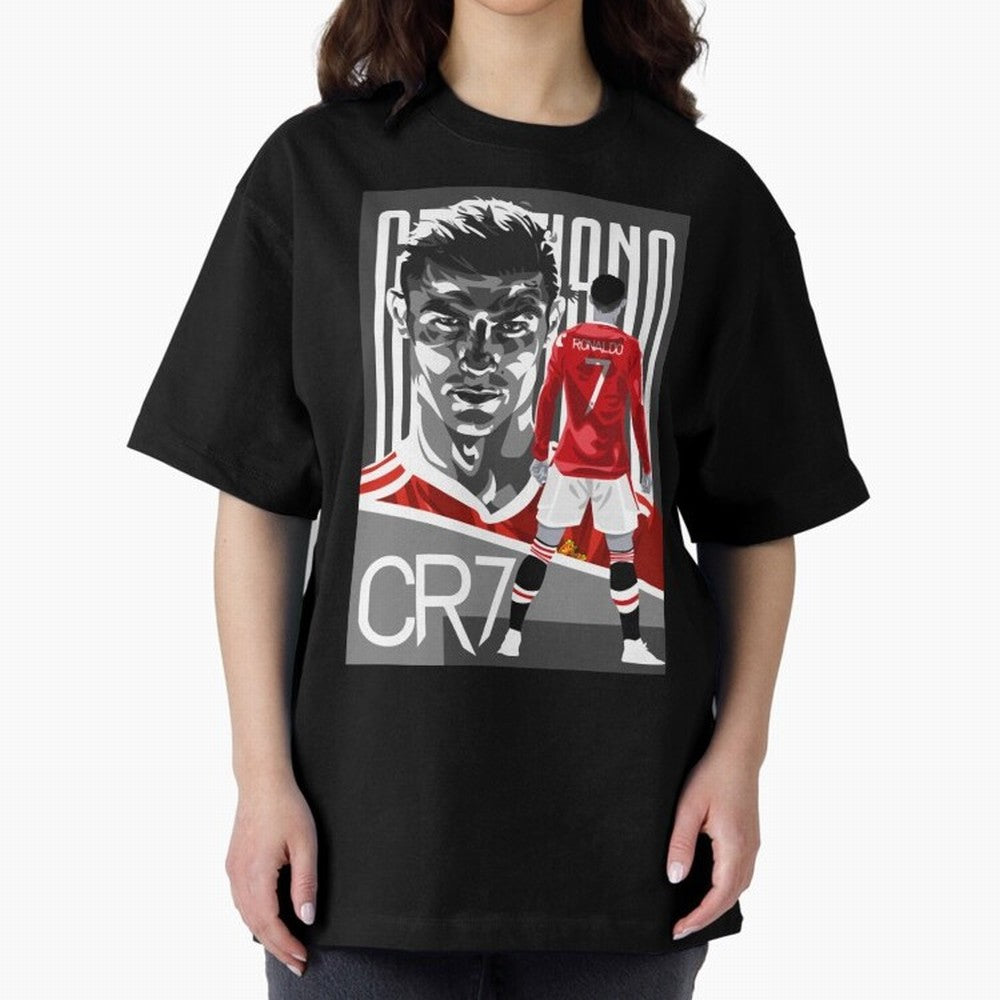Cristiano Ronaldo in Red Oversized T-Shirt Keep Football History Alive during Match Day Hype around FIFA World Cup 2026 Group Stage, Neymar, Brazil, Portugal and Argentina, Football Festival Excitement, Trophy Ambitions, Country Rivalries and Star