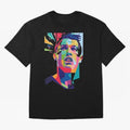 CR7 Sketch Oversized T-Shirt Feel the Heartbeat of FIFA World Cup 2026 USA Canada Mexico Connected to Messi, Germany Energy, Tournament Hype, Historic Matchups, Family Viewing Parties and Global Sports Pride; Ideal for Passionate Fans Who Love