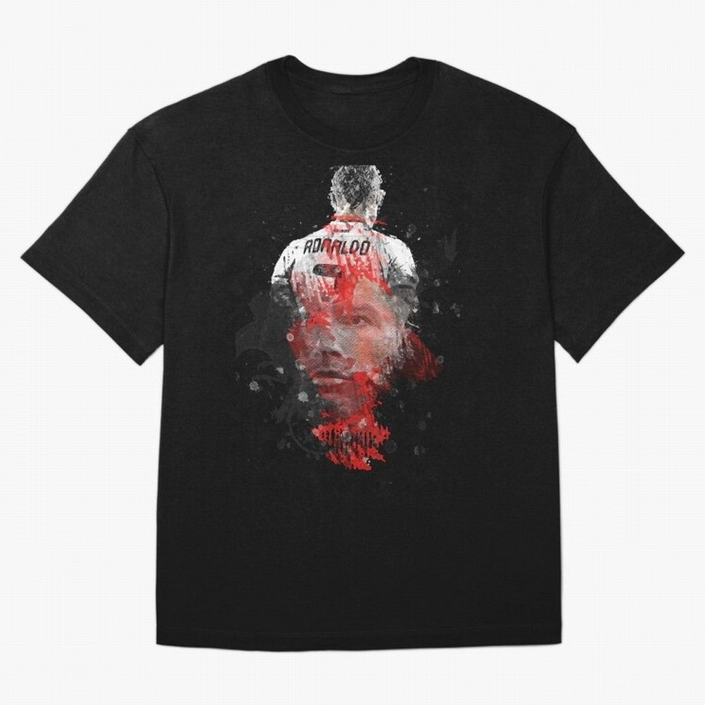 cristiano ronaldo Oversized T-Shirt Celebrate Fan Favorites in FIFA World Cup 2026 Highlighting Messi, Neymar and Mbappe, Portugal, Spain and Germany Energy, Match Day Excitement, Supporter Culture, Golden Goals and Global Football Passion; Built