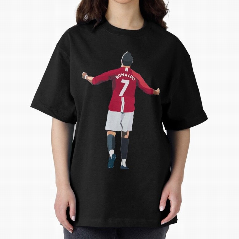 Cristiano Ronaldo Legend Cristiano Ronaldo Oversized T-Shirt Bring World Football Passion into Global Football Passion for FIFA World Cup 2026 Group Stage, Made for Messi, Neymar and Mbappe, Argentina, Game Day Rituals, Football Legends, Country