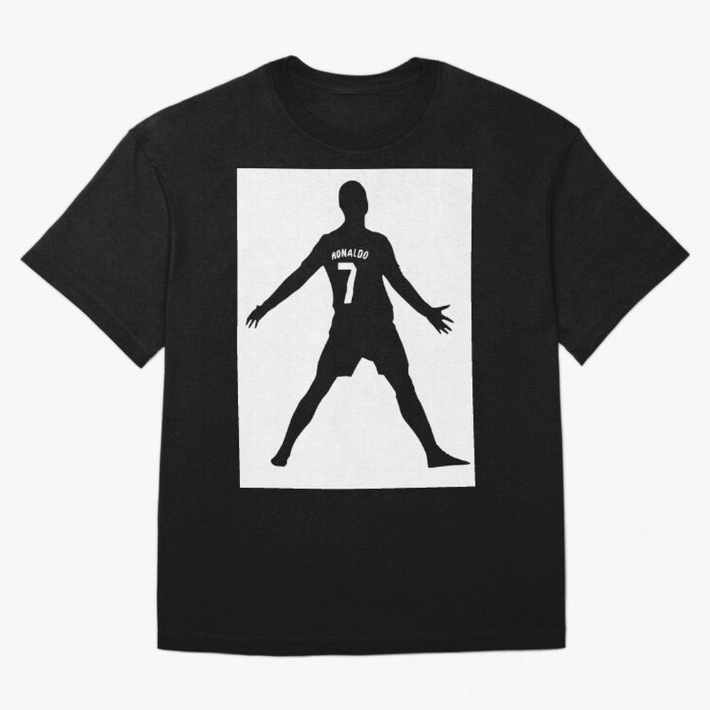 Cristiano Ronaldo #7108 Oversized T-Shirt Bring Home FIFA World Cup 2026 Group Stage for Fans of Messi and France, Bringing Game Day Rituals, Football Legends, Country Pride and the Road to the Final; Ideal for Fans Who Follow Messi, Cristiano