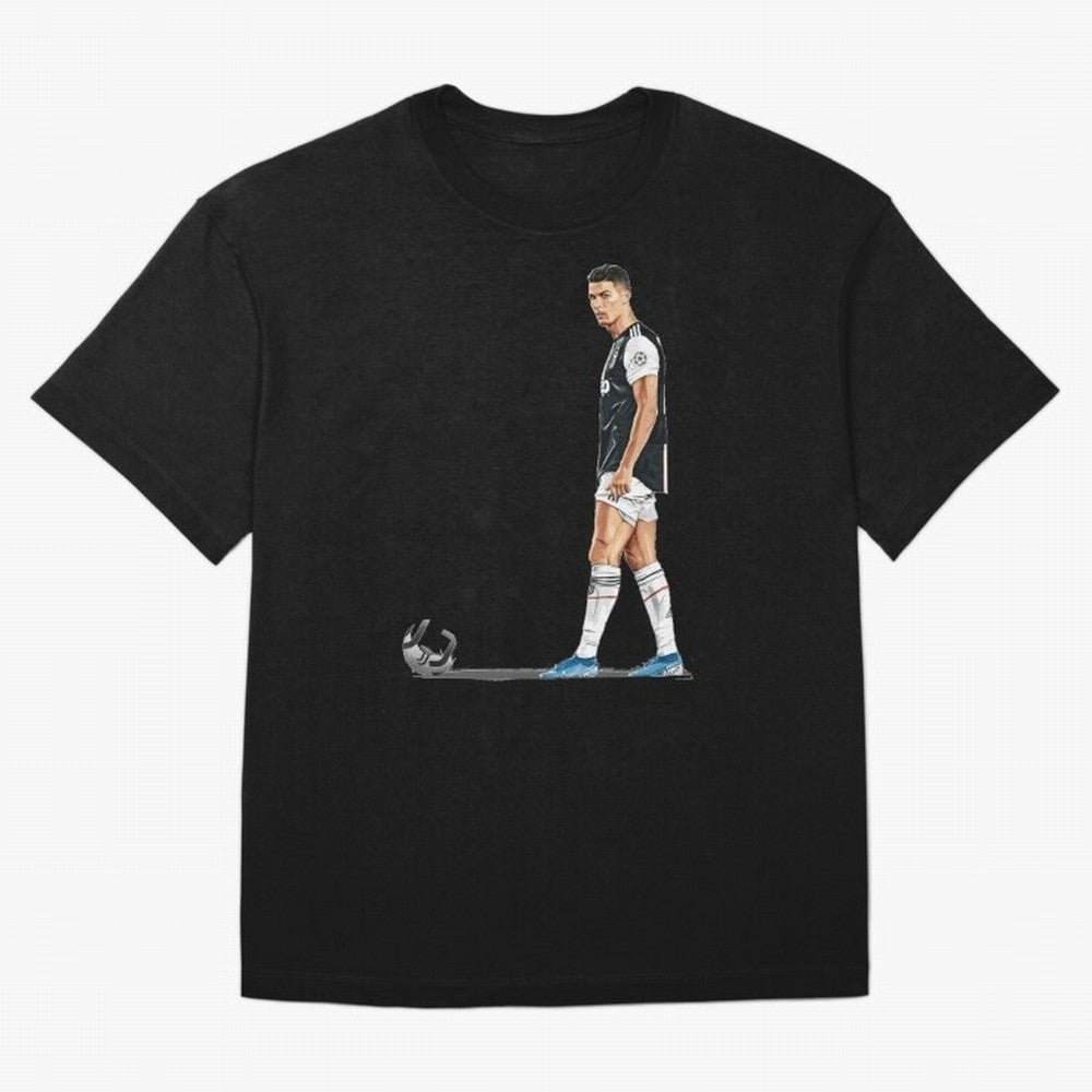 Ronaldo Watercolor Oversized T-Shirt Bring Bold Fan Energy to Match Day Hype around FIFA World Cup 2026 USA Canada Mexico, Cristiano Ronaldo, Haaland and CR7, England, France and Netherlands, Football History, Final Match Energy, Crowd Noise and