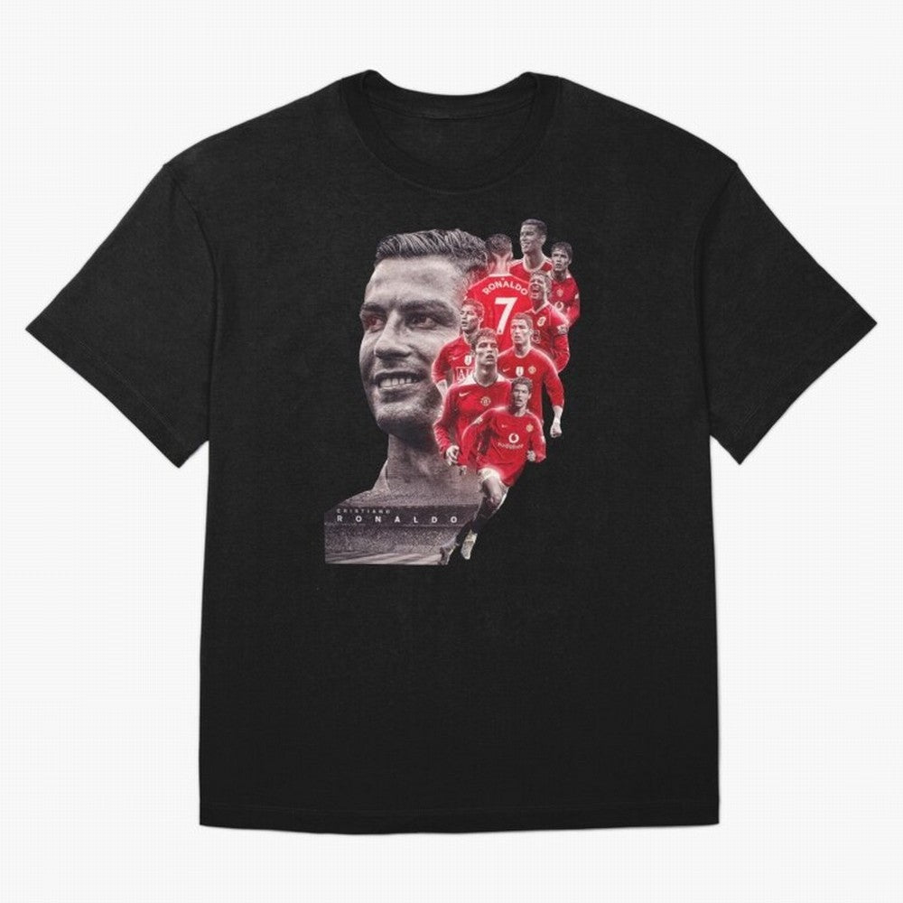 ronaldo Oversized T-Shirt Mark Global Football Passion for FIFA World Cup 2026 USA Canada Mexico, Inspired by Messi, Neymar and Mbappe, Germany, Stadium Chants, National Pride, Trophy Dreams and Unforgettable Football Memories; Perfect for