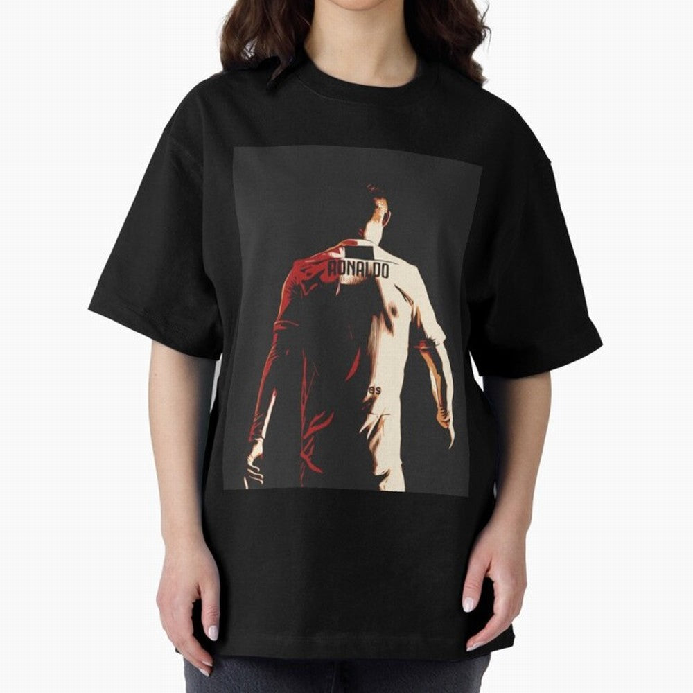 Cristiano Ronaldo Cristiano Ronaldo Juventus Oversized T-Shirt Remember Iconic Moments from Match Day Hype around FIFA World Cup 2026, Cristiano Ronaldo, Brazil, Soccer Culture, Superstar Moments, National Team Dreams and Competitive Fire; Ideal