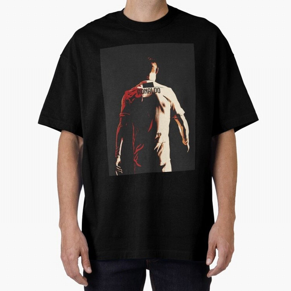 Cristiano Ronaldo Cristiano Ronaldo Juventus Oversized T-Shirt Remember Iconic Moments from Match Day Hype around FIFA World Cup 2026, Cristiano Ronaldo, Brazil, Soccer Culture, Superstar Moments, National Team Dreams and Competitive Fire; Ideal