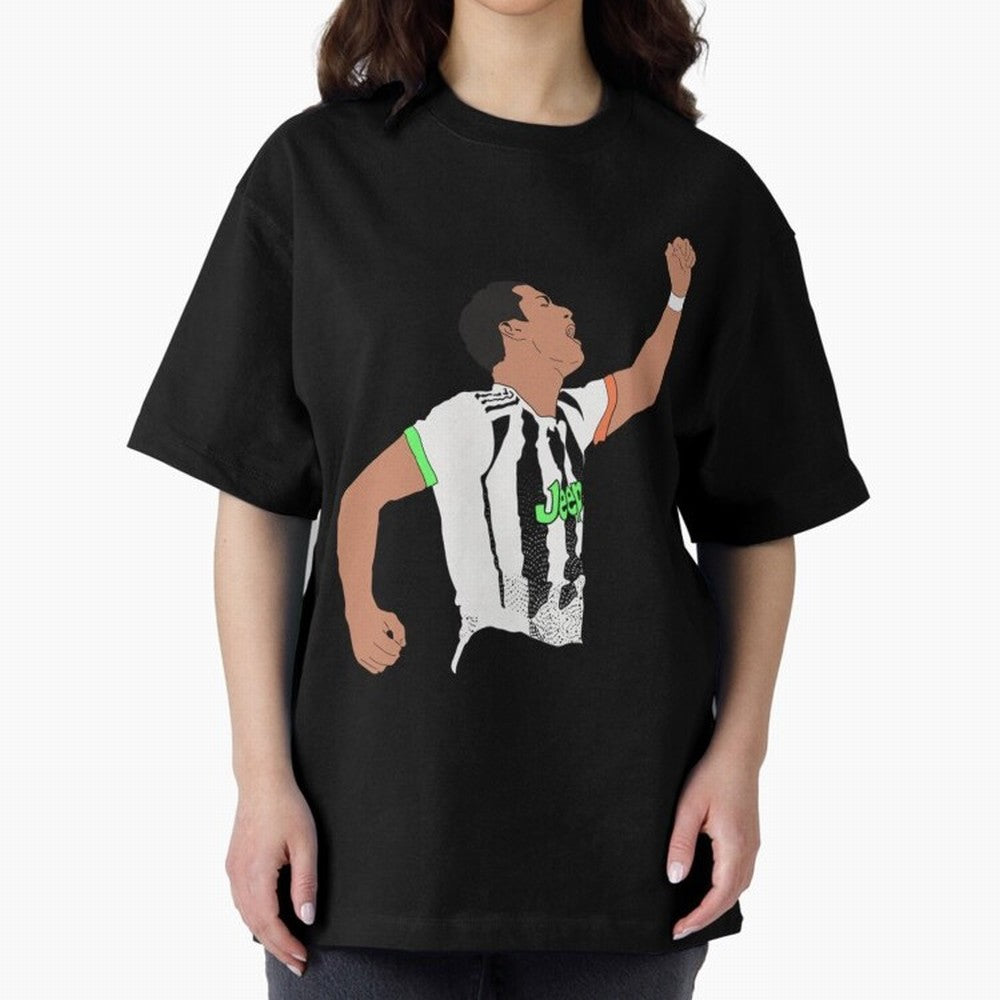 Cristiano Ronaldo Cristiano Ronaldo Juve Oversized T-Shirt Back the Journey through FIFA World Cup 2026 USA Canada Mexico for Fans of Messi, CR7 and Mbappe and England, France and Netherlands, Bringing Soccer Culture, Superstar Moments, National