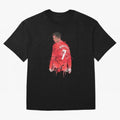Cristiano Ronaldo - Manchester United Legend Art Oversized T-Shirt Celebrate the Biggest Stage of Match Day Hype around FIFA World Cup 2026 USA Canada Mexico, Messi, Neymar and Mbappe, England, Football Passion, Legendary Performances, Festival