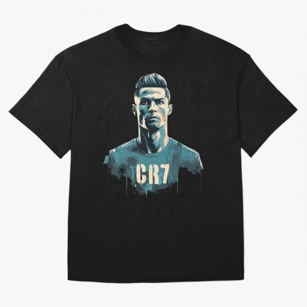 CR7 Oversized T-Shirt Remember Iconic Moments from Global Football Passion for FIFA World Cup 2026, Capturing CR7, Brazil, Portugal and Argentina, Soccer Culture, Superstar Moments, National Team Dreams and Competitive Fire; Great for Watch