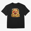 CR7 Five Ballon d'Or Trophies Cartoon ¨C Football Legend Illustration Oversized T-Shirt Discover FIFA World Cup 2026 USA Canada Mexico Spirit, Inspired by France and Portugal, Neymar, Haaland and Cristiano Ronaldo, Football Festival Excitement,