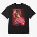 R-o-n-a-l-d-o Design Wallpaper Oversized T-Shirt Capture the FIFA World Cup 2026 Group Stage Journey through Neymar Highlights, Netherlands Pride, Fan Favorite Moments, National Team Passion, Big Match Drama and Soccer History; Great for Supporters