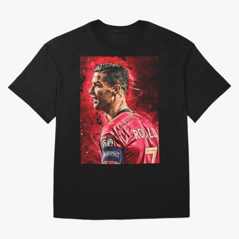 R-o-n-a-l-d-o Design Wallpaper Oversized T-Shirt Capture the FIFA World Cup 2026 Group Stage Journey through Neymar Highlights, Netherlands Pride, Fan Favorite Moments, National Team Passion, Big Match Drama and Soccer History; Great for Supporters